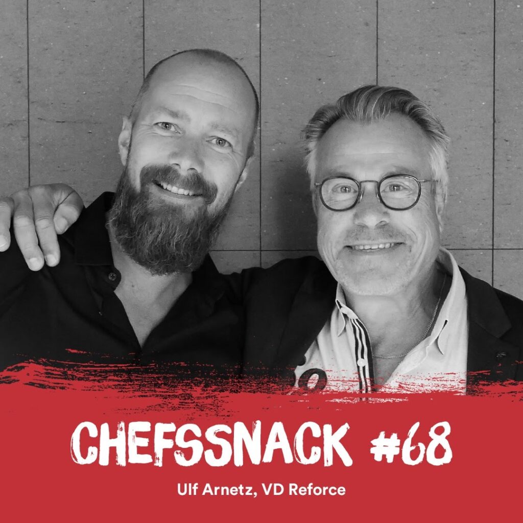 Uf Arnetz participates in the podcast Chefssnack